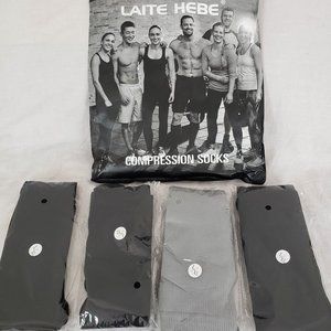 Laite Hebe Compression Socks-(15-20 mmHg) Unisex- NWOT